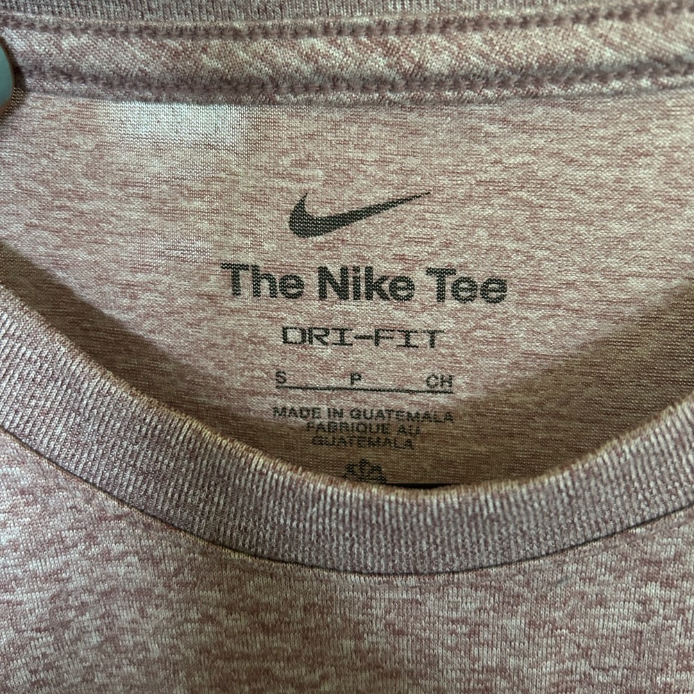 Women’s Nike small dri for tee.